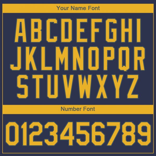 Preschool Custom Navy Gold Authentic Baseball Jersey